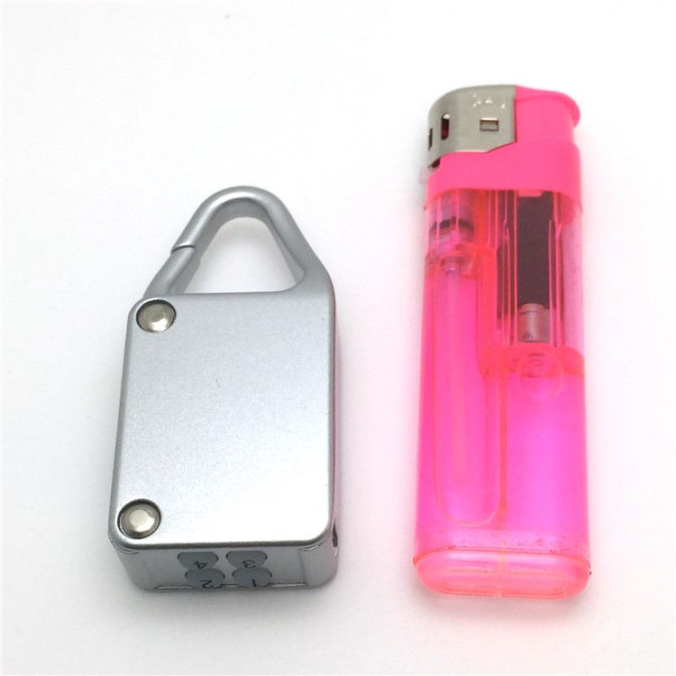 Smart Automatic Secure Padlock Key-less Bluetooth Padlock for iOS Android Devices - Silver Color-12