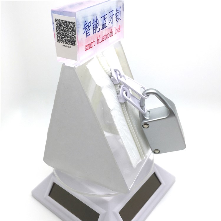 Smart Automatic Secure Padlock Key-less Bluetooth Padlock for iOS Android Devices - Silver Color-14