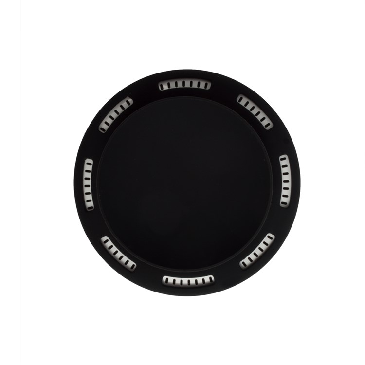 Desktop Suction Cup Silicone Protective Case for Amazon Echo Dot 2 - Black-4