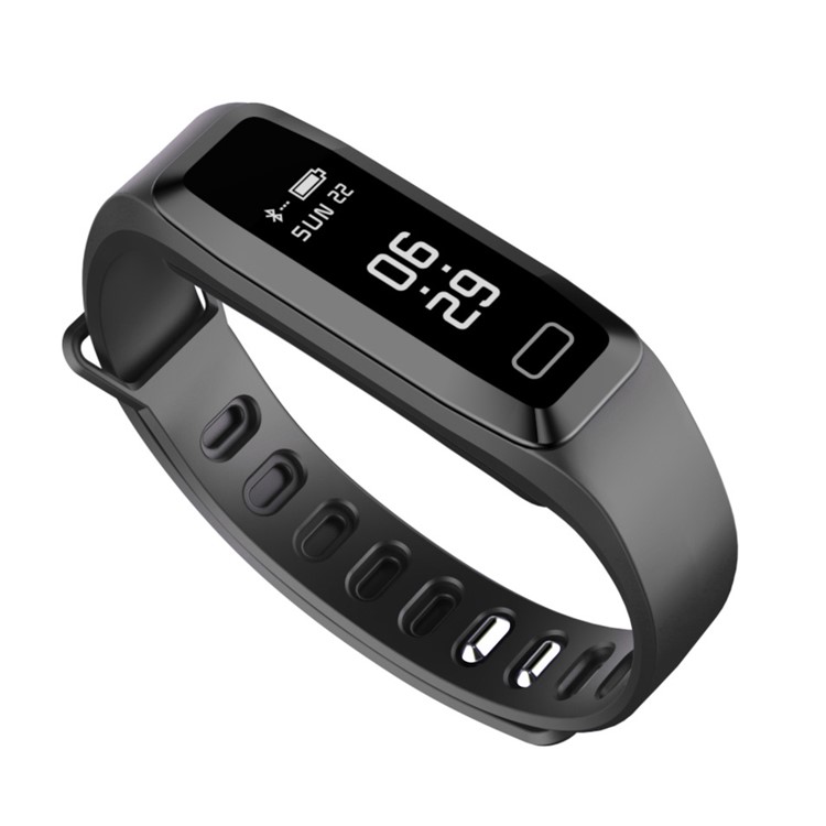 G15 0.86-inch Bluetooth 4.0 Blood Pressure/ Blood Oxygen Monitoring IP67 Waterproof Smart Wristband - Black-1