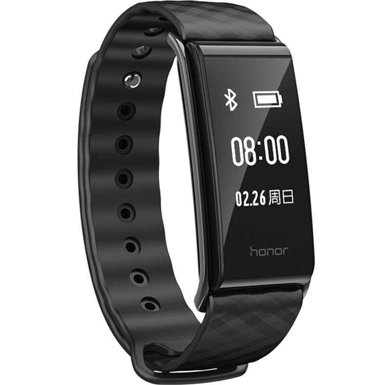 HUAWEI Honor AW61 A2 Smart Bluetooth Bracelet Wristband 0.96-inch OLED Support Heart Rate Sleep Monitor - Black-2