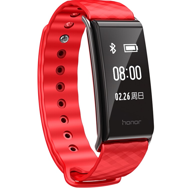 HUAWEI Honor AW61 A2 0.96-inch OLED Smart Bluetooth Bracelet Wristband Support Heart Rate Sleep Monitor - Red-2