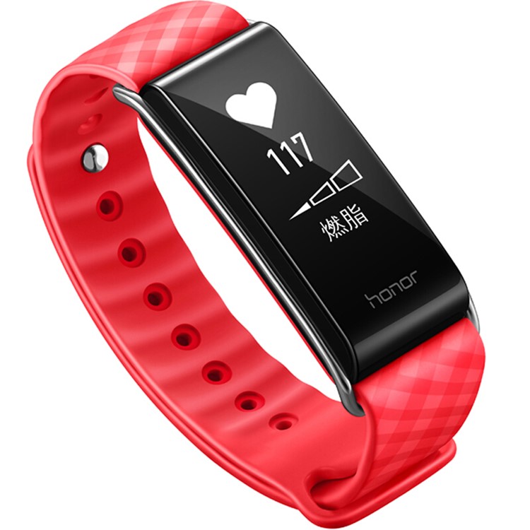 HUAWEI Honor AW61 A2 0.96-inch OLED Smart Bluetooth Bracelet Wristband Support Heart Rate Sleep Monitor - Red-3