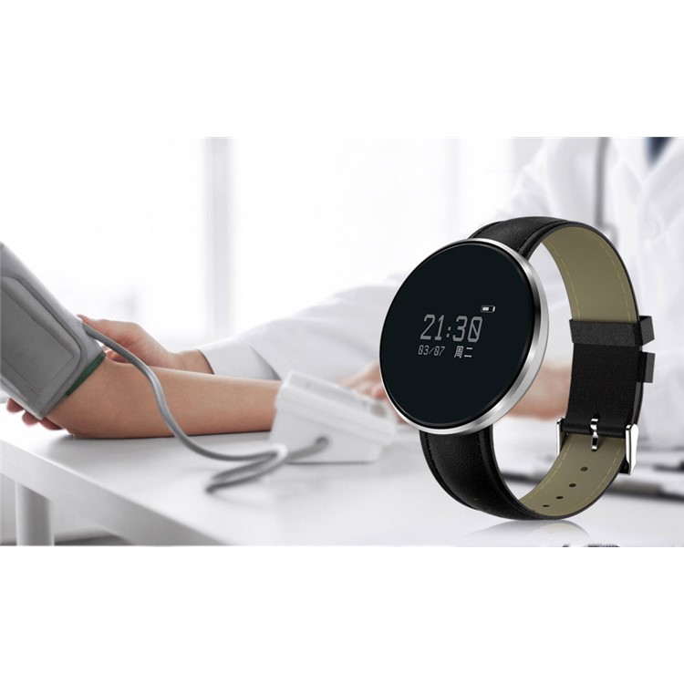 X7S Bluetooth 4.0 Smart Watch 0.96 \\"Imprimante OLED Android iOS avec moniteur de fréquence cardiaque - Noir-10