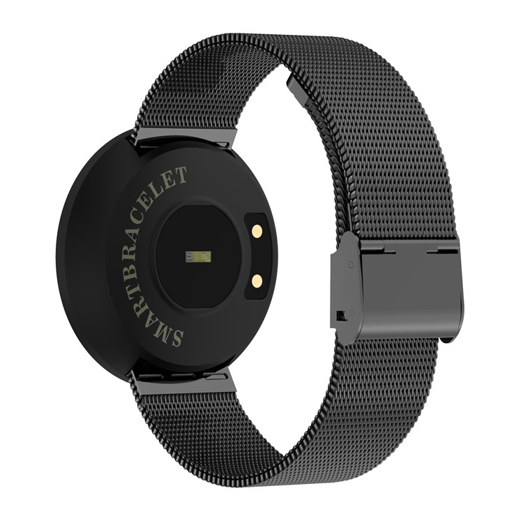 X7S Bluetooth 4.0 Smart Watch 0.96 \\"Imprimante OLED Android iOS avec moniteur de fréquence cardiaque - Noir-2