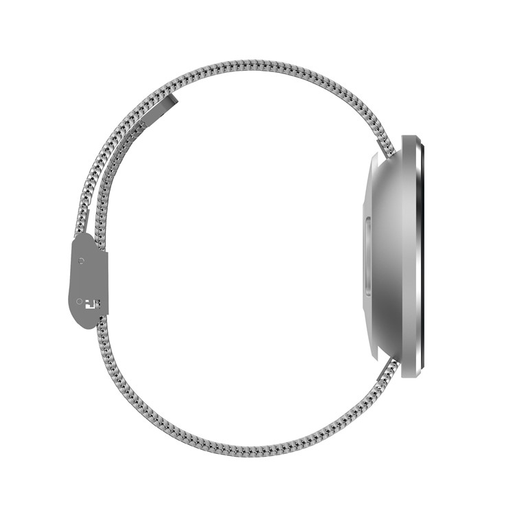 X7S Smart Watch 0.96" OLED Screen Bluetooth Wristwatch with Heart Rate Sleep Monitor - Silver Color-3