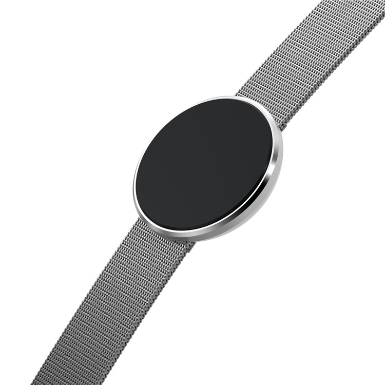 X7S Smart Watch 0.96" OLED Screen Bluetooth Wristwatch with Heart Rate Sleep Monitor - Silver Color-4