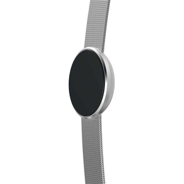 X7S Smart Watch 0.96" OLED Screen Bluetooth Wristwatch with Heart Rate Sleep Monitor - Silver Color-5