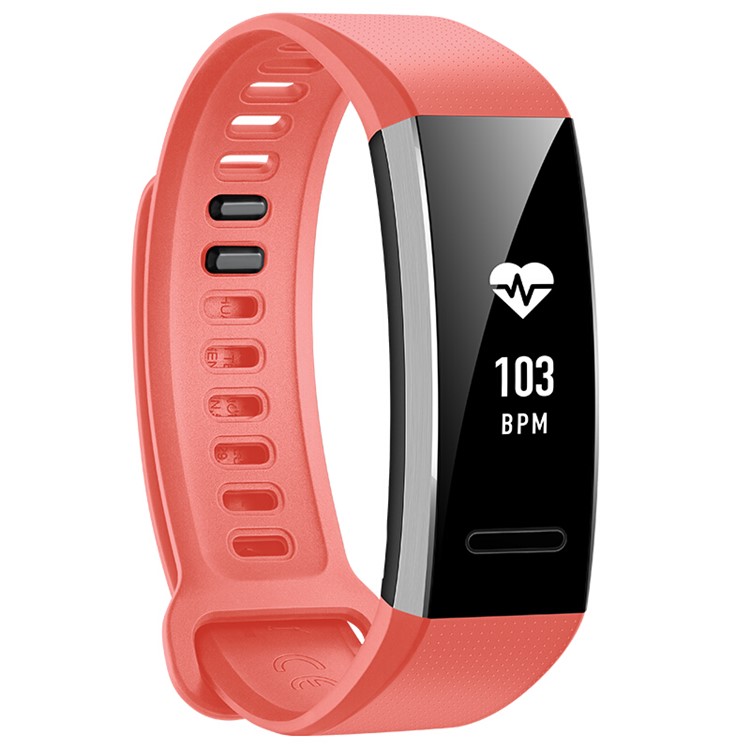 HUAWEI ERS-B29 Trendy Fitness Tracker Smart Bracelet Bluetooth 4.2 with Heart Rate Monitor for IOS Android (GPS Version) - Red-2