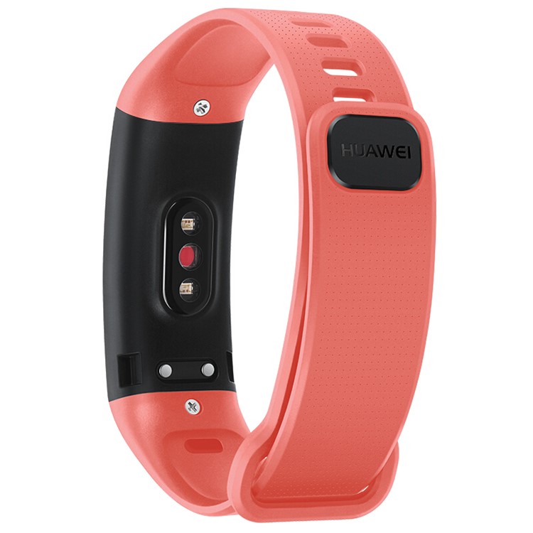 HUAWEI ERS-B29 Trendy Fitness Tracker Smart Bracelet Bluetooth 4.2 with Heart Rate Monitor for IOS Android (GPS Version) - Red-3