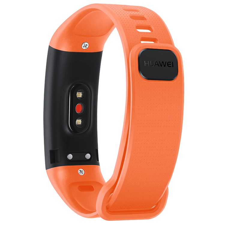 HUAWEI ERS-B29 Health Fitness Tracker Smart Bracelet Bluetooth 4.2 with Heart Rate Monitor for IOS Android (GPS Version) - Orange-3