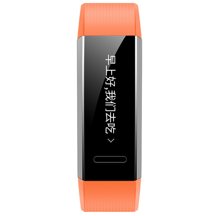 HUAWEI ERS-B29 Health Fitness Tracker Smart Bracelet Bluetooth 4.2 with Heart Rate Monitor for IOS Android (GPS Version) - Orange-4