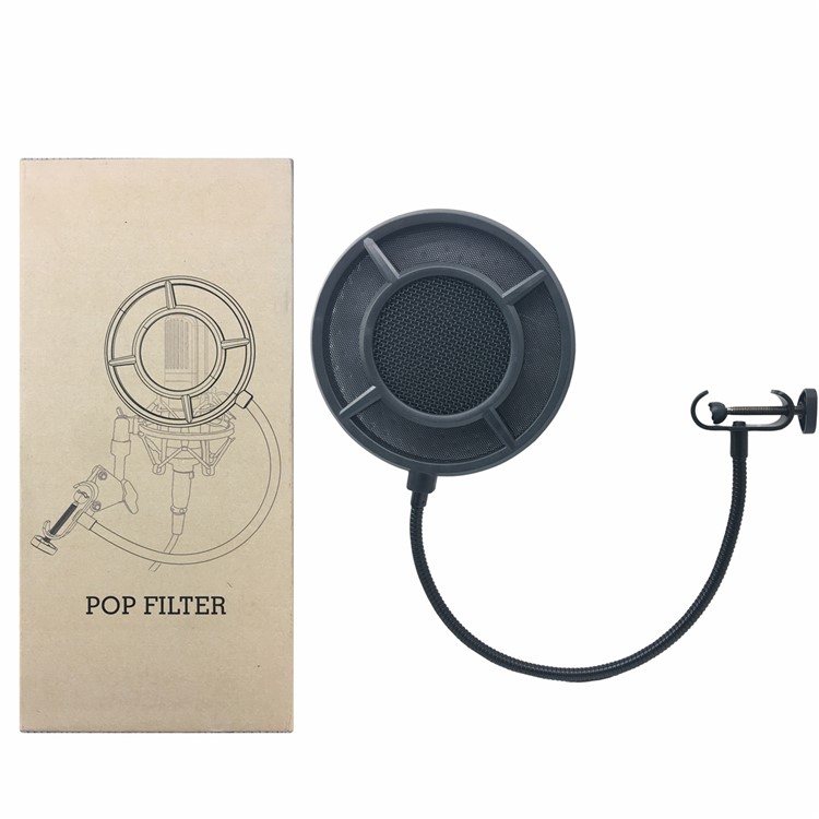 PS-1 Flexible Microphone Windshield Windscreen Mic Pop Filter Shield Cover for Speaking Karaoke Singing-9