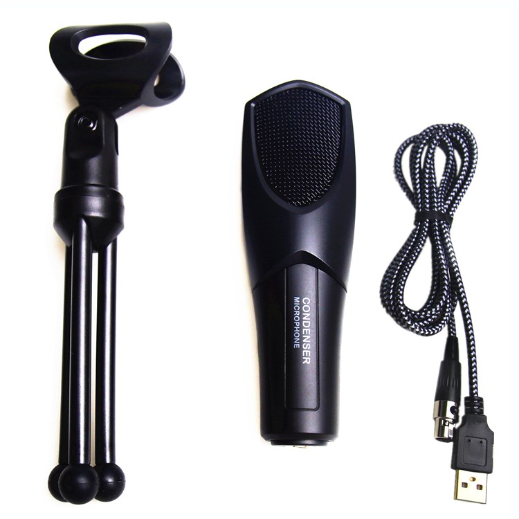 YANMAI Q3B Mini Professional Desktop Microphone with Tripod Stand-11