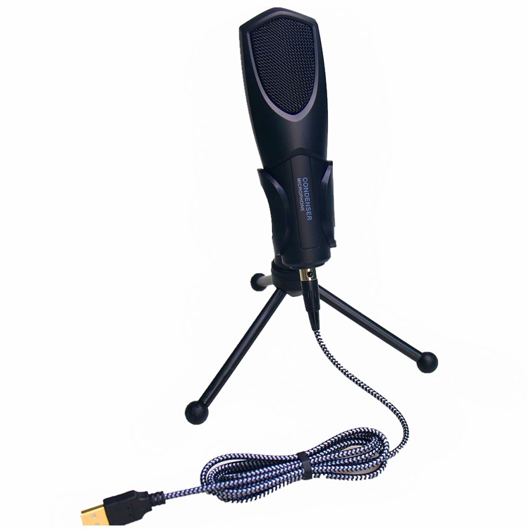 YANMAI Q3B Mini Professional Desktop Microphone with Tripod Stand-4