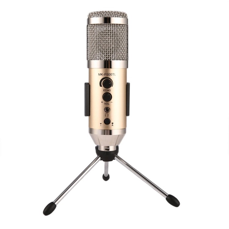 MK-F500TL Cardioid Pattern Professional Condenser Microphone with Tripod Stand-2