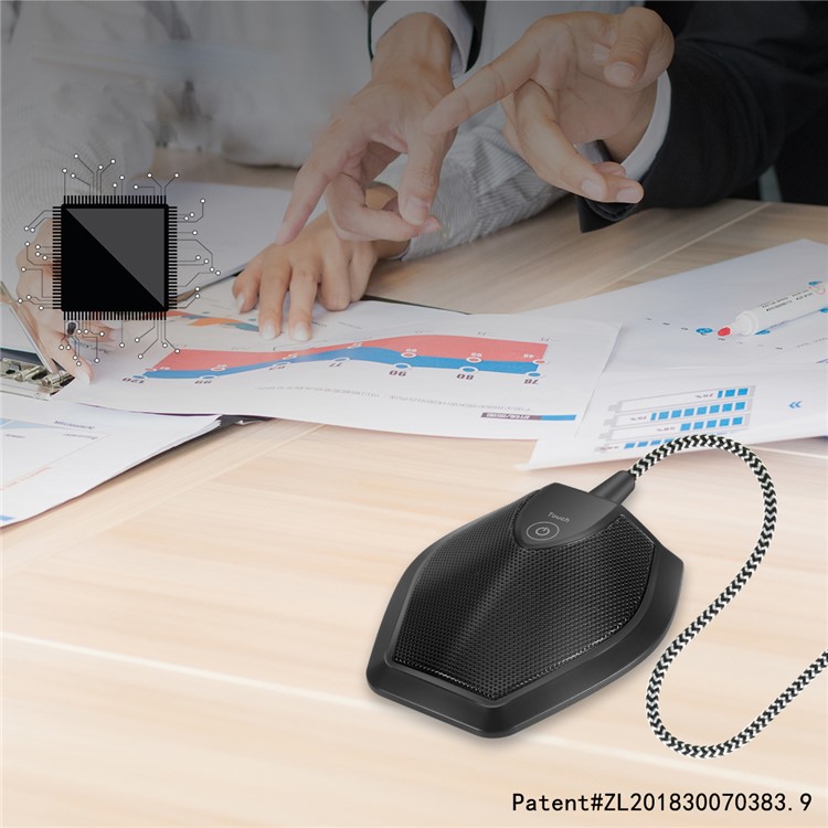 YANMAI G11 Touch Button USB Microphone Omnidirectional Conference Microphone-11