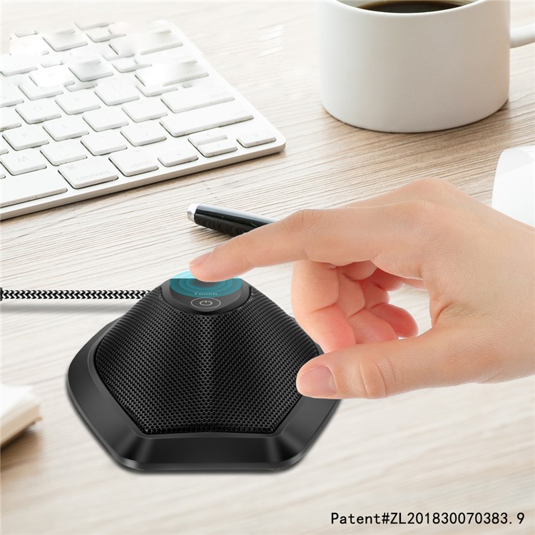 YANMAI G11 Touch Button USB Microphone Omnidirectional Conference Microphone-12