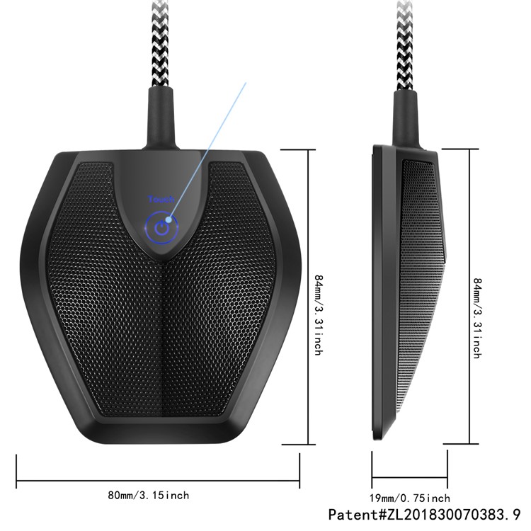 YANMAI G11 Touch Button USB Microphone Omnidirectional Conference Microphone-8
