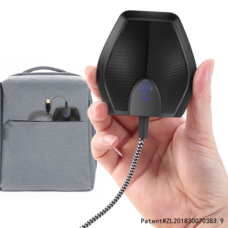 YANMAI G11 Touch Button USB Microphone Omnidirectional Conference Microphone-9