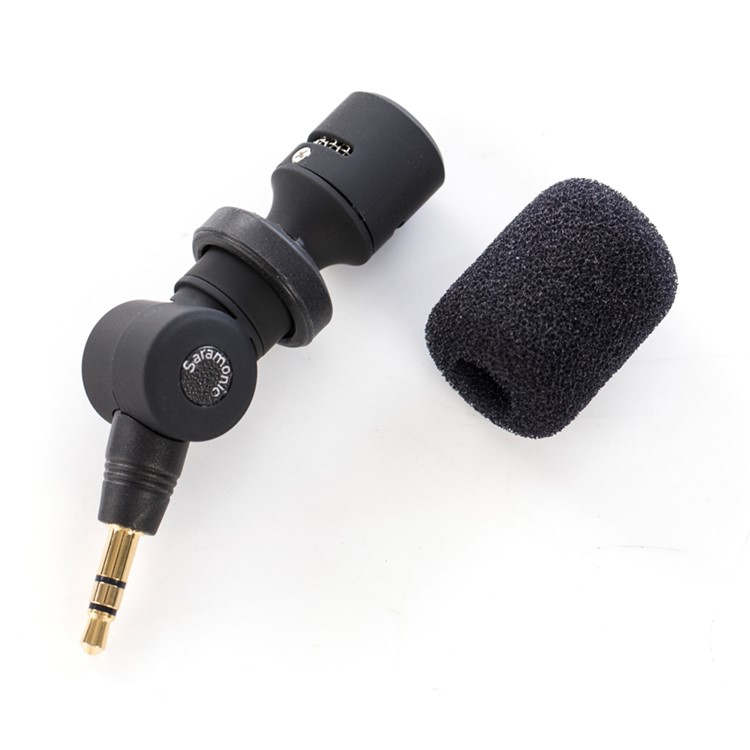 SARAMONIC SR-XM1 3.5mm Wireless Omnidirectional Microphone Video Mic for DSLR Camcorders - Black-4