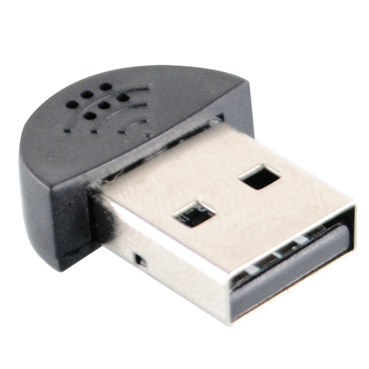 Super Mini USB 2.0 Microphone Portable Studio Speech MIC Audio Adapter-2