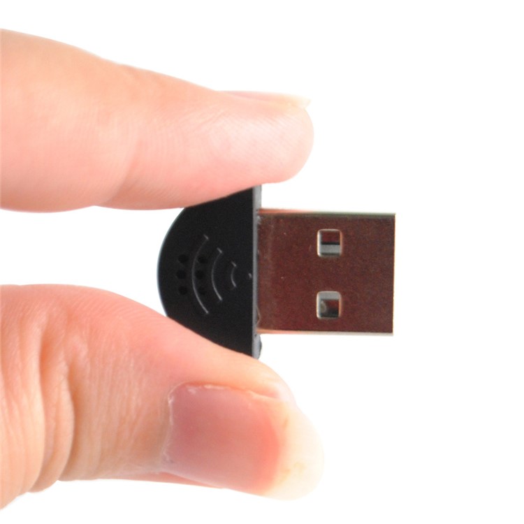 Super Mini USB 2.0 Microphone Portable Studio Speech MIC Audio Adapter-3