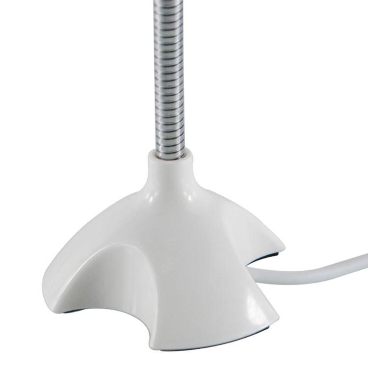 Microphone portable portable avec support Studio Mini micro parole pour ordinateur portable - blanc-4