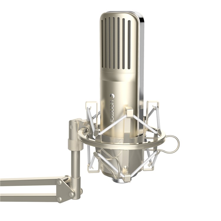 YANMAI Q8 3.5mm Adjustable Professional Studio Broadcasting Recording Condenser Microphone with Shock Mount-4