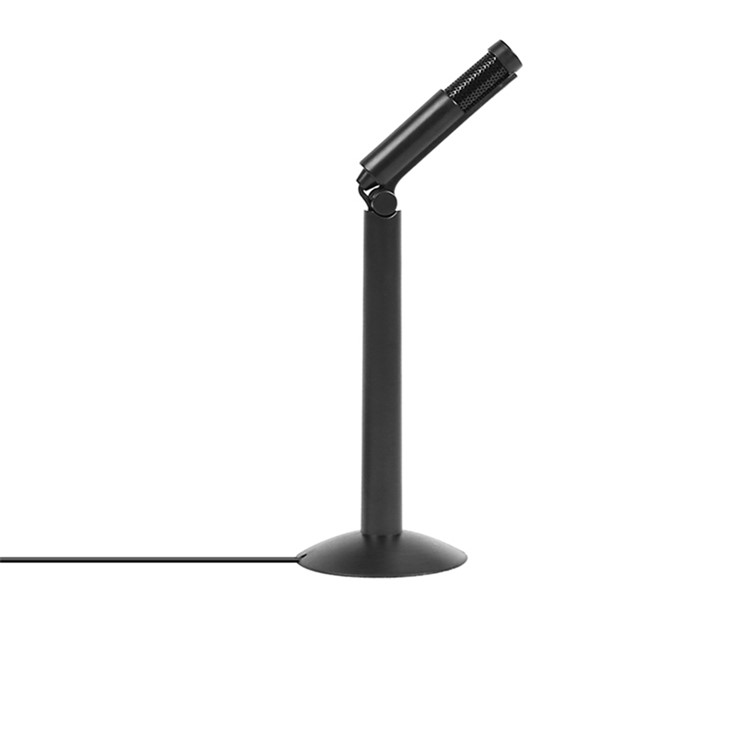 YANMAI SF-950 3.5mm Adjustable Microphone Portable Stereo Desktop Condenser Mic - Black-2