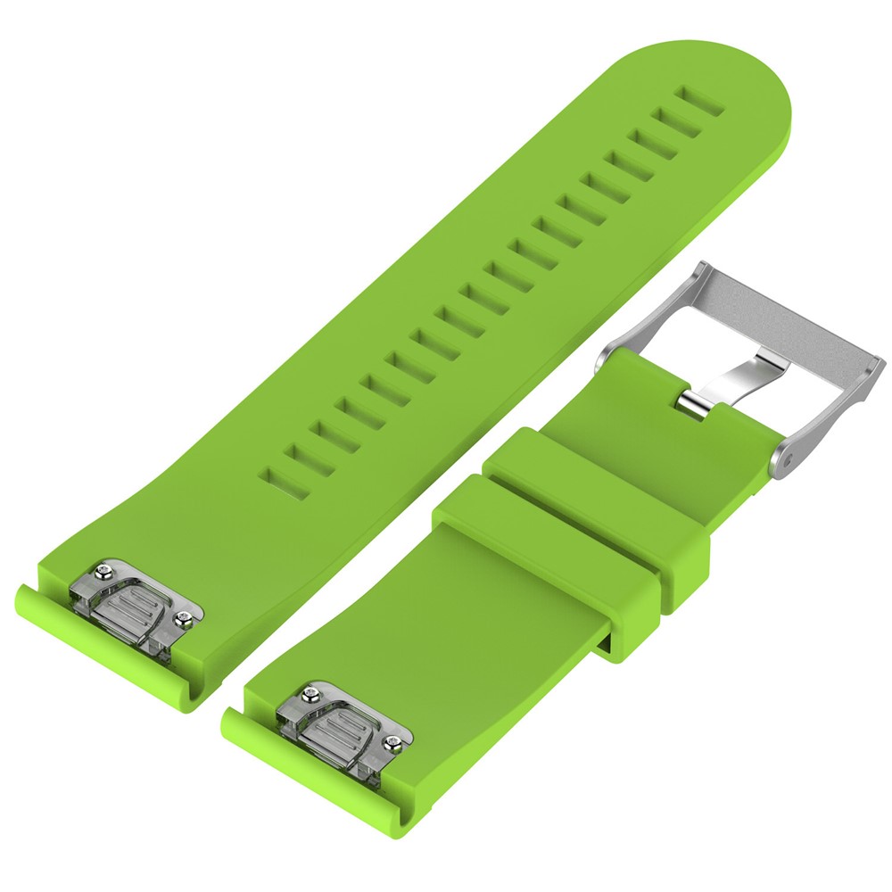 Strap di Orologio in Silicone da 26 mm Per Garmin Fenix ​​5x/fenix ​​3 HR/Quatix 3/D2, Braccialetto Regolabile Morbido - Verde-4