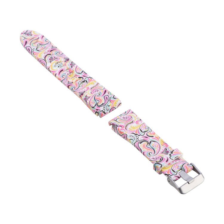 20mm Replacement Quick Fit Silicone Watch Band for Garmin Fenix 5s - Colorized Pattern-2