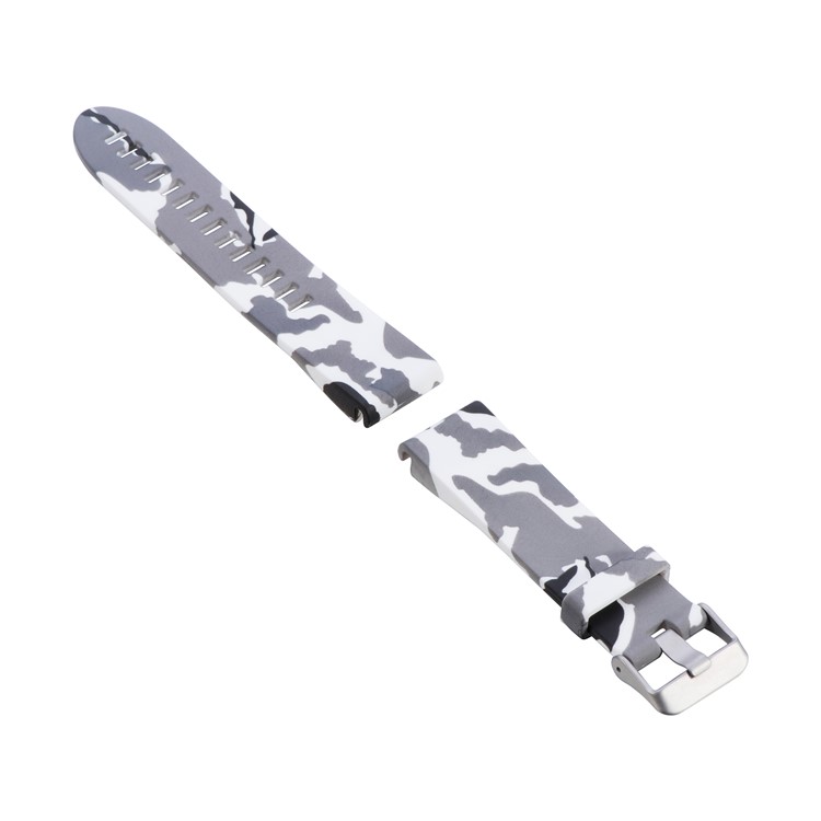 20mm Replacement Quick Fit Silicone Watch Band Bracelet Strap for Garmin Fenix 5s - Camouflage Pattern-2