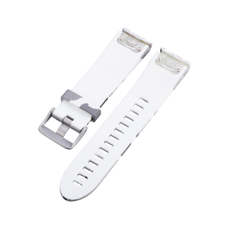 20mm Replacement Quick Fit Silicone Watch Band Bracelet Strap for Garmin Fenix 5s - Camouflage Pattern-4