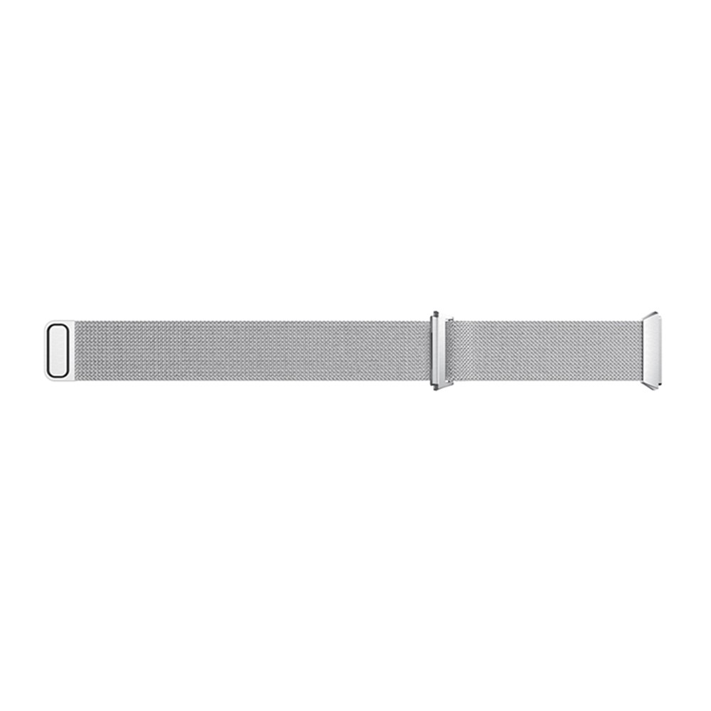 Solid Stainless Steel Milanese Mesh Wrist Watch Band for Fitbit Ionic - Silver Color-4