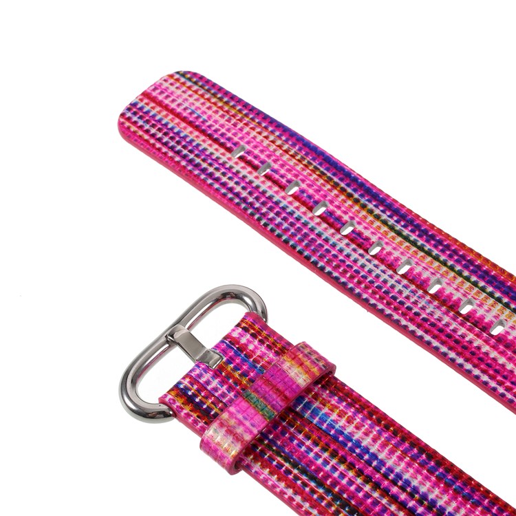 Patterned Genuine Leather Watch Strap Replacement for Apple Watch Series 4 44mm / Series 3/2/1 42mm - Style D-5