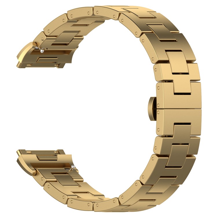 Bracelet De Lien De Bracelet En Acier Inoxydable Solide Pour Fitbit Ionique - Couleur Or-3