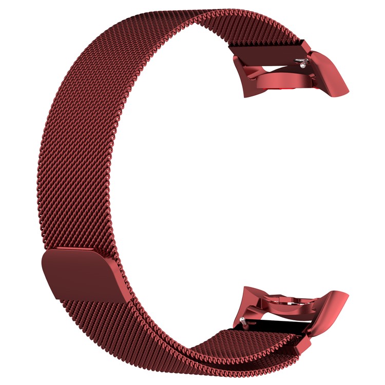 

Stainless Steel Woven Magnetic Milanese Watch Band for Samsung Gear S2 - Red, Gear S2