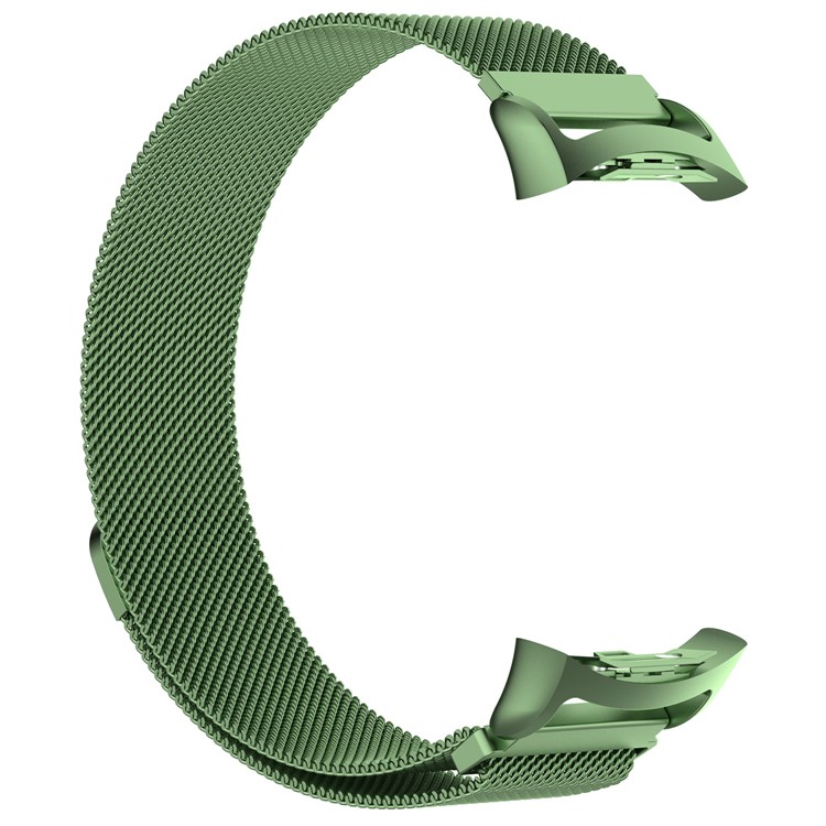 Stainless Steel Woven Magnetic Milanese Watch Bracelet for Samsung Gear S2 - Green-3