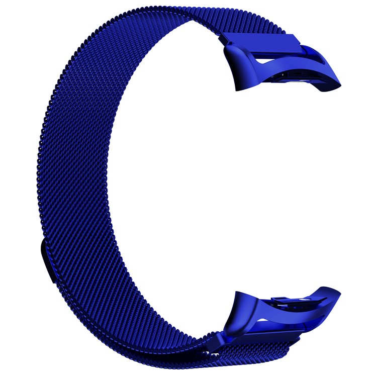 Magnetic Milanese Loop Stainless Steel Woven Wrist Watch Strap for Samsung Gear S2 - Blue-2