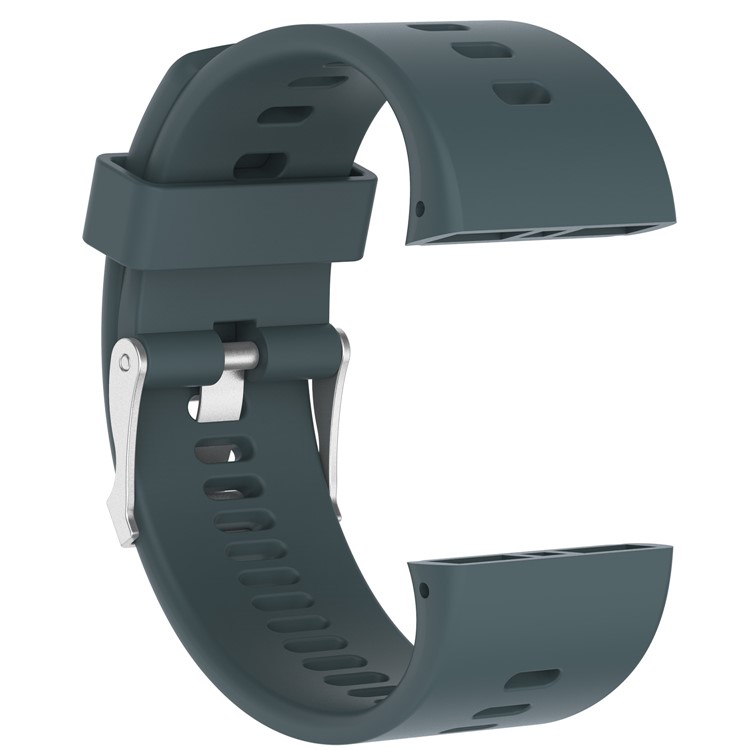 Soft Wrist Watch Silicone Strap Replacement for Polar V800 GPS Sports Watch - Blackish Green-1