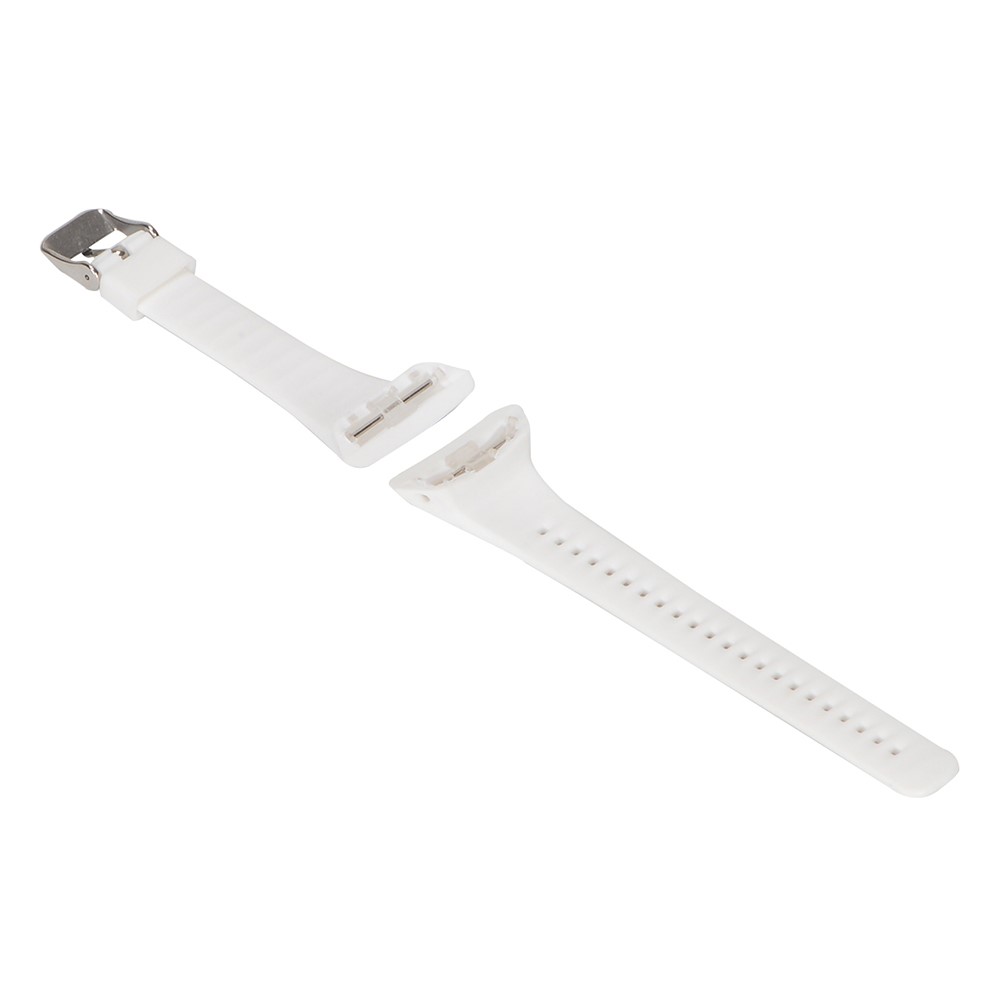 Soft Silicone Wrist Watch Band Replacement for Polar FT4 / FT7 - White-3