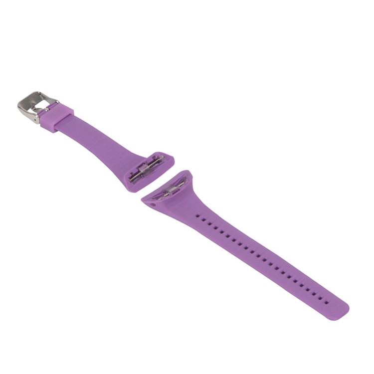 Soft Wrist Watch Silicone Strap Replacement for Polar FT4 / FT7 - Purple-3
