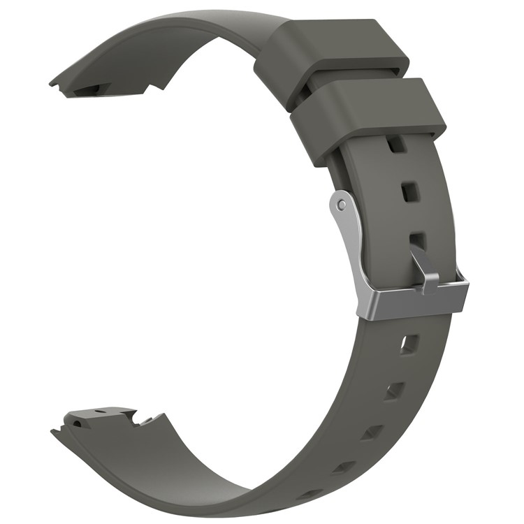 Silicone Bracelet Strap Replacement for ASUS ZenWatch 3 - Grey-3