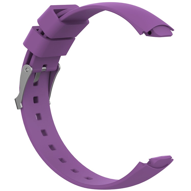 Silicone Soft Watch Band Wrist Strap for ASUS ZenWatch 3 - Purple-3