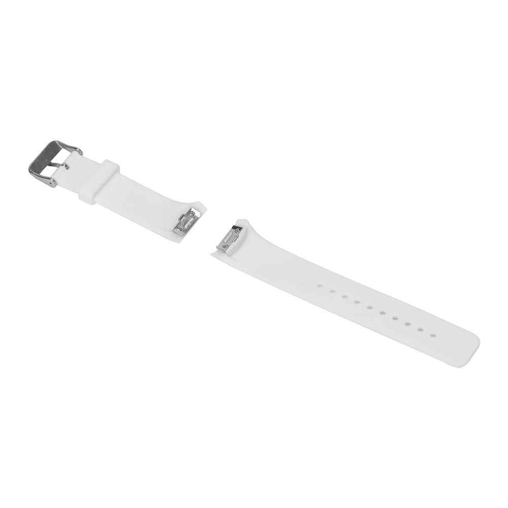 Soft Silicone Watch Strap for Samsung Galaxy Gear S2 R720/R730 - White-2