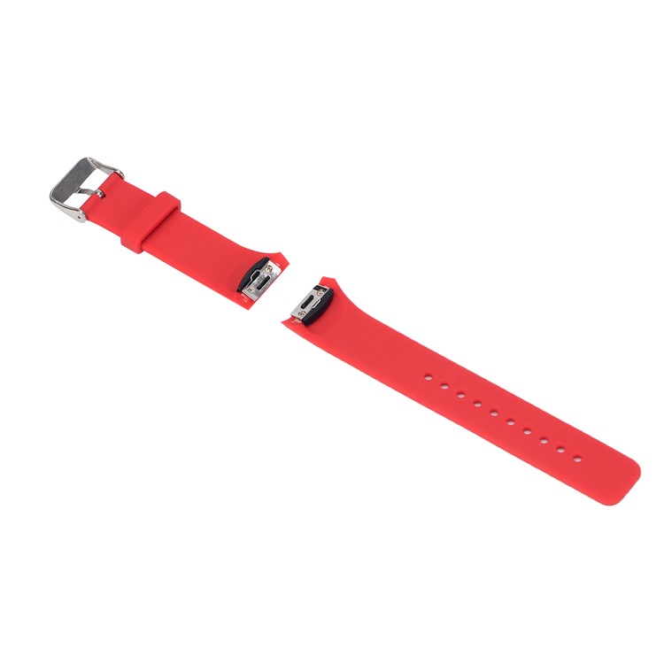 Women Comfortable Silicone Wrist Watch Strap for Samsung Gear S2 R720 / R730 - S / Red-2