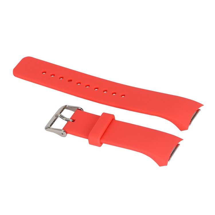 Women Trendy Silicone Wrist Watch Strap for Samsung Gear S2 R720 / R730 - S / Watermelon Red-1