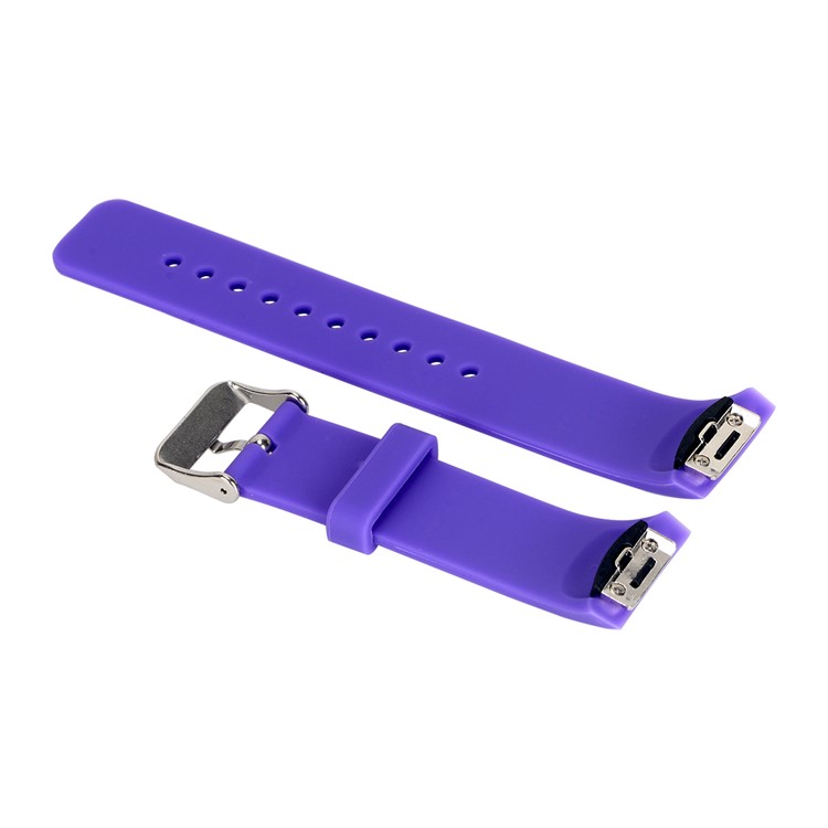 Women Silicone Slim Wrist Watch Replacement Strap for Samsung Gear S2 R720 / R730 - S / Purple-2