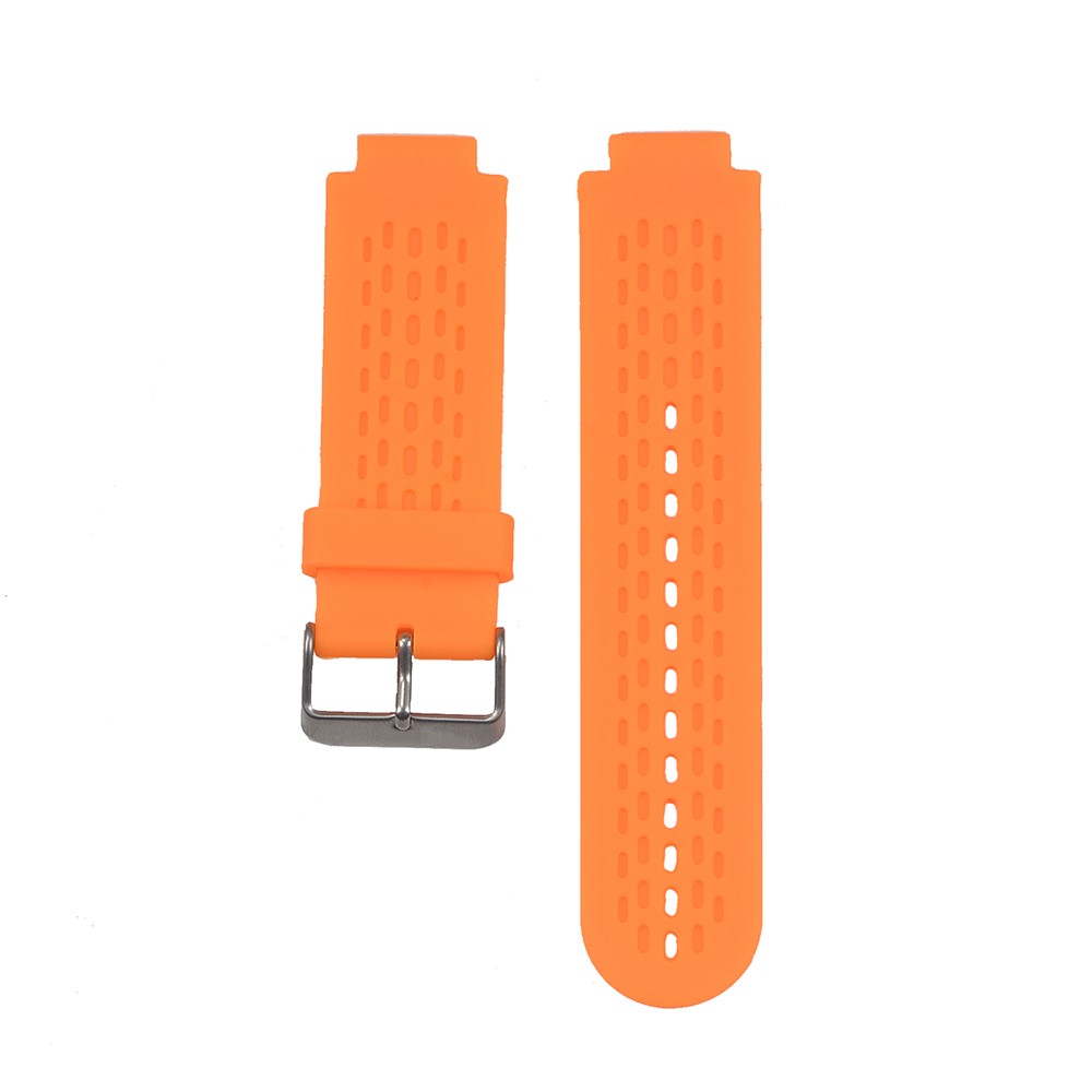 Silicone Wrist Watch Strap for Garmin Vivoactive Approach S2 S4 with Pins and Screwdrivers - Orange-2